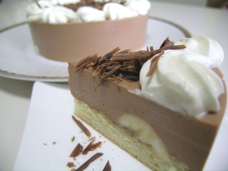 上級 チョコレートババロアケーキ