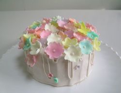 お花のシフォン植本作品